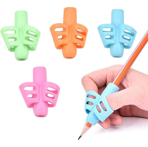 10 Adaptadores Correctores Para Tomar El Lápiz Pencil Grip