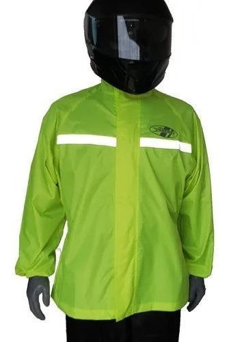 Imagen 2 de 3 de Impermeable Joe Rocket Rs-1 Rain Suit Neon Para Moto