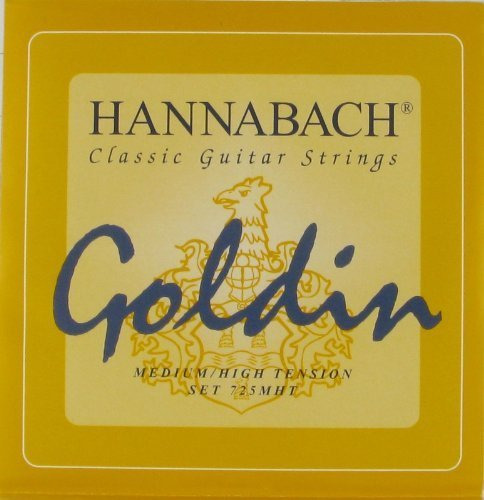 Hannabach Guitarra Clsica Goldin, Media/alta Tensin, 725