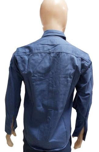 Imagen 3 de 10 de Camisas De Trabajo Grafa Pampero (11111001a)