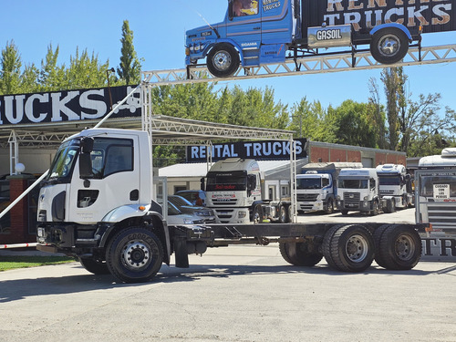Ford Cargo 2632 Año 2014 Camión Chasis 6x4 Rentaltrucks Vial