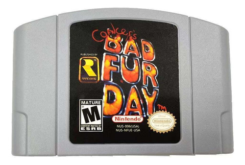 Conker´s Bad Fur Day N64 Nintendo Juego Fisico R-pro Rpg (Usado)