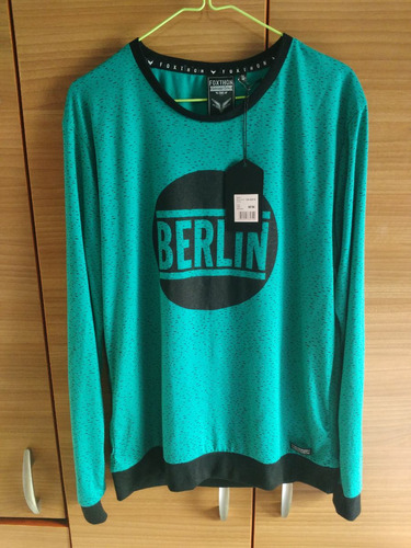 Sweater Franela Foxthon Manga Larga - Vagos Aeropostale