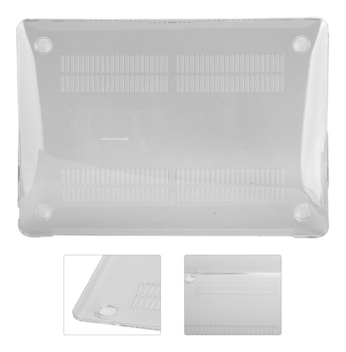Capa Protetora De Laptop Para Topo De Silicone Transparente
