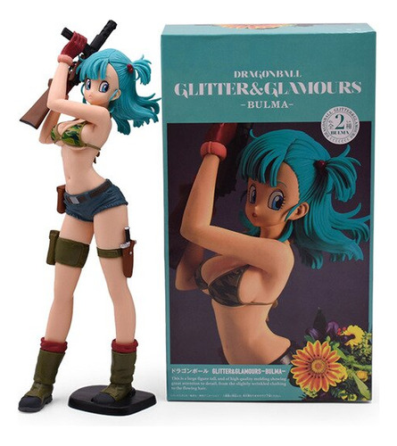 Modelo De Juguete Dragon Ball Bulma Glitter Glamours Action