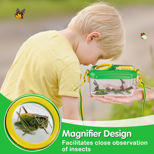 Juego De 2 Atrapadores De Insectos Para Niños, Kit De