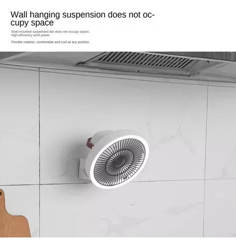 Ventilador De Pared Con Mando A Distancia K