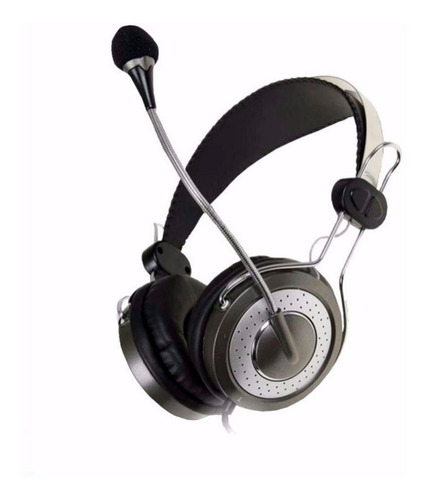 Auriculares Con Microfono Genius Hs-04su Gamer Pc Zoom Skype