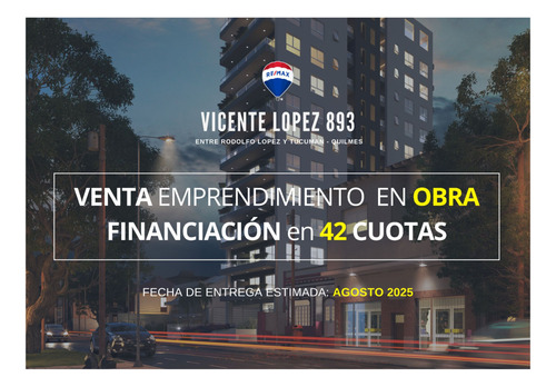 Venta En Obra - Departamento 3 Ambientes Quilmes