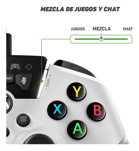 Control Turtle Beach Recon Para Xbox One / Series Xs Blanco