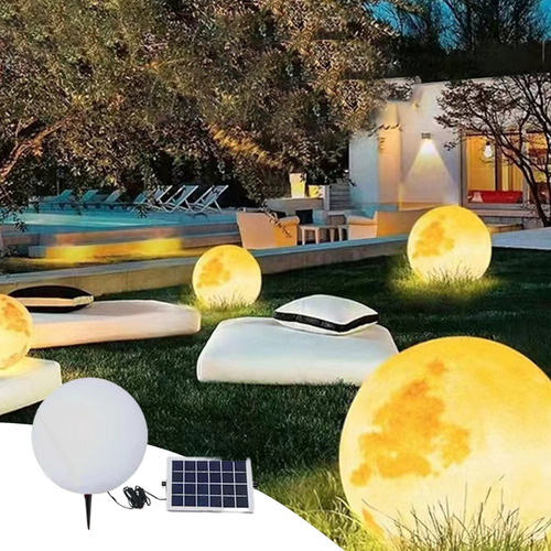 Lámpara Esférica De Jardín Con Forma De Bola Para Restaurant