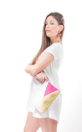 Cartera Sobre De Cuero