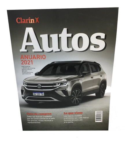 Imagen 1 de 8 de Clarín Anuario Autos 2021 Especial Guia Automovilismo
