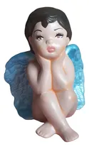 Comprar 2angeles De Ceramica Blancas Para Pintar Figuras Decorativas
