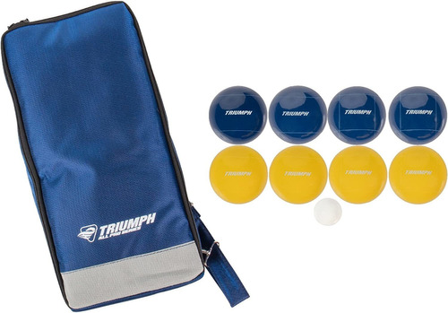 Juego De Bochas De Resina Triumph Premium De 100 Mm - Inc...