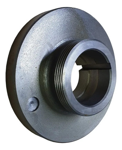 Placa Para Torno Universal 250mm + Flange C/ Rosca 114,17mm
