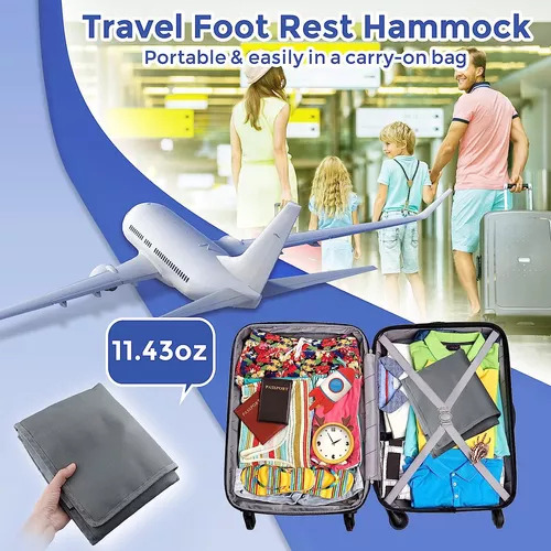 Silla De Avión Para Niños Con Reposapiés Extendido