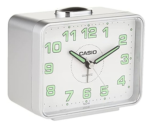 Casio #tq218-8 Despertador De Viaje De Sobremesa Gris (tq-21