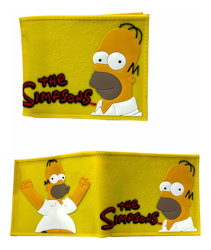 Billetera Los Simpsons Comic Bart Y Homero Television Serie!