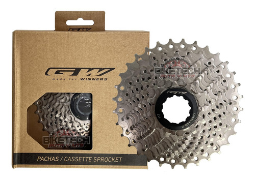 Pacha Cassette 10v Gw 11-32 Ruta Compatible Sram Y Shimano