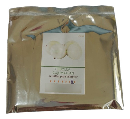 Semillas De Cebolla Blanca Cojumatlan, 10g = 2,330 Sem Aprox