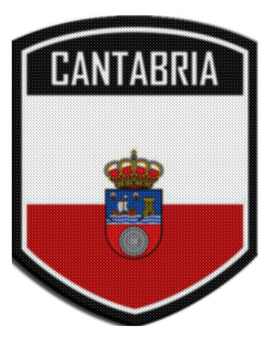 Parche Termoadhesivo Emblema España Cantabria