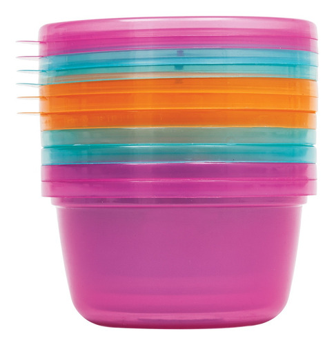 Imagem 2 de 6 de Pote De Papinha Para Congelar Armazenar Comida Bebe 250ml