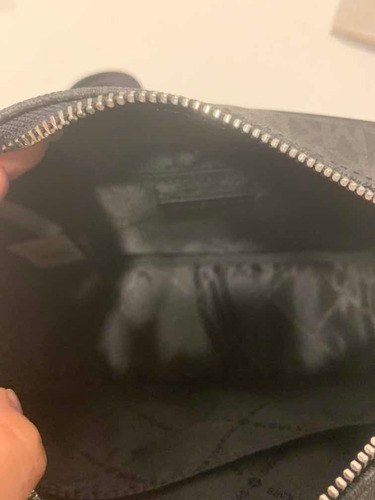 Imagen 3 de 9 de Bolsa Michael Kors Negra Estampada Original Nueva 0201