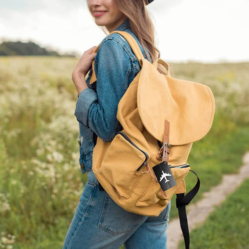 8 Piezas Etiquetas Para Equipaje Tag Maleta Viaje