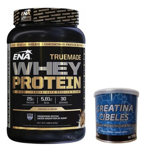 Ena Sport True Made Proteínas 2lb + Creatina Cibeles 150g