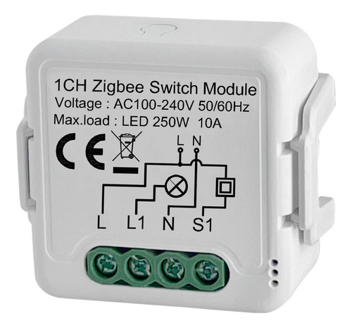 Smart Dimmer Switch Module Dual Control Zigbee 3.0 1 Vía