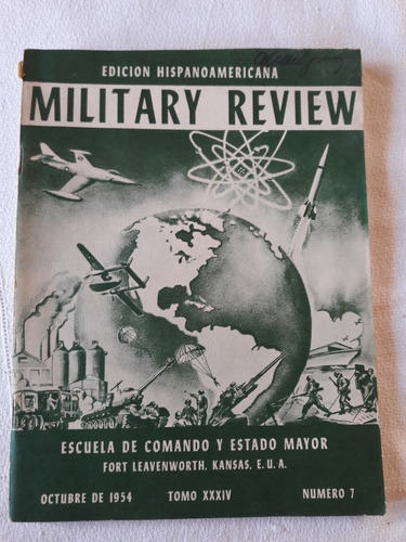 Military Review Nª 7 Tomo 34 Oct 1954 - Ed Hispanoamericana