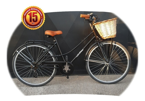 Bicicleta Vintage Dama Con Cambios 6v R26 Paseo 