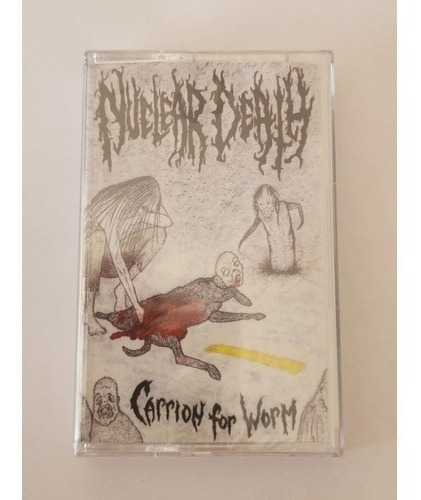 Nuclear Death - Carrion For Worm - Cassette Nuevo Sellado