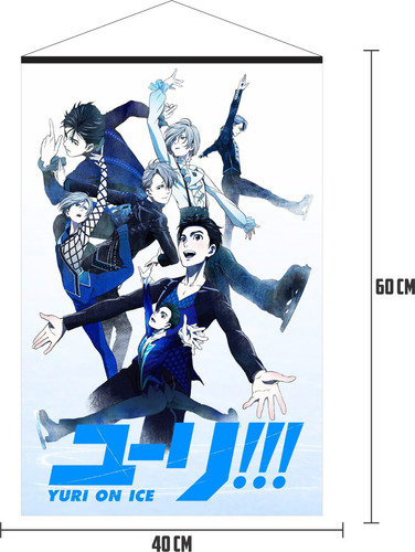 Poster Lona Yuri On Ice 01 60x40cms Anime Yuri Victor