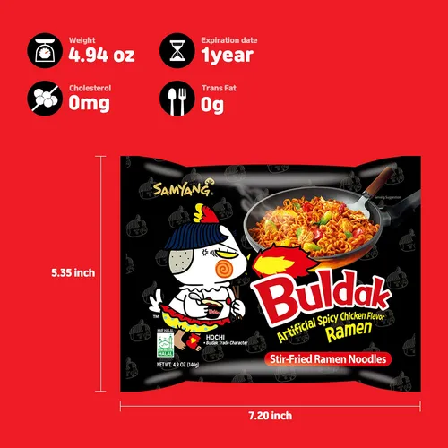 Fideos Instantáneos Samyang Original - g a $3976