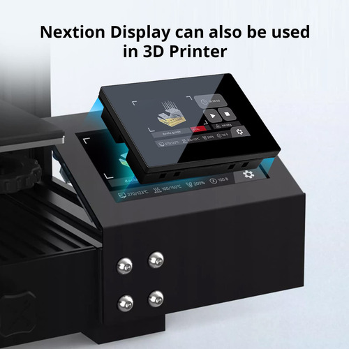 Pantalla Hmi Nextion Nx8048p050-011c-y De 5,0 Pulgadas Con C
