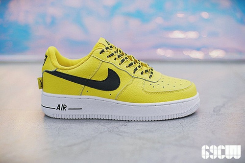 nike af1 nba yellow