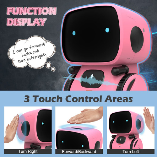 Robots Interactivos Para Niñas De 3 A 5 Años Con Control De