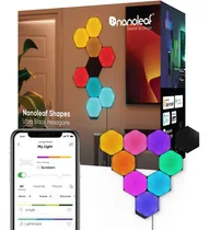 Comprar Nanoleaf Shapes Ultra Black Hexagon Starter Kit, 9 Hexágonos