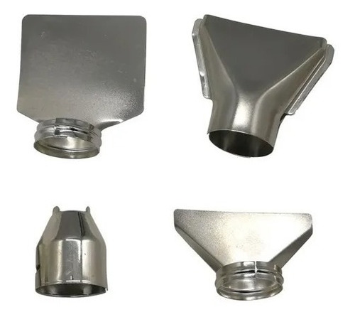 Imagen 2 de 5 de Pistola Calor Aire Caliente 2000w 60º - 600º + Accesorios