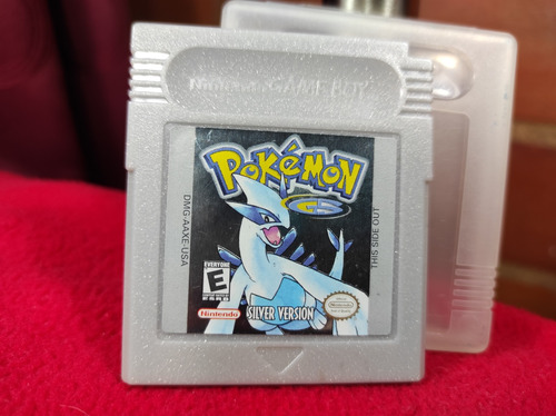 Pokémon Silver Plata Version Nintendo Gameboy Original 