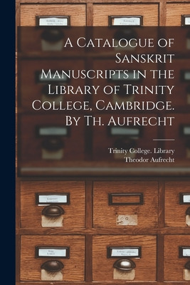 Libro A Catalogue Of Sanskrit Manuscripts In The Library ...
