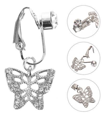 Anillo De Ombligo Falso Con Clip, Joyería For Ombligo