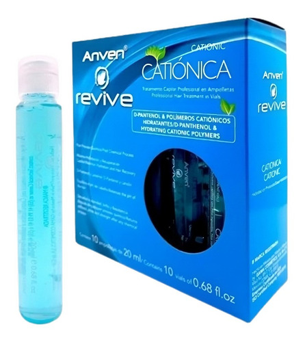 Revive Ampolleta Cationica Est. C/10 Ampolletas 20ml C/u