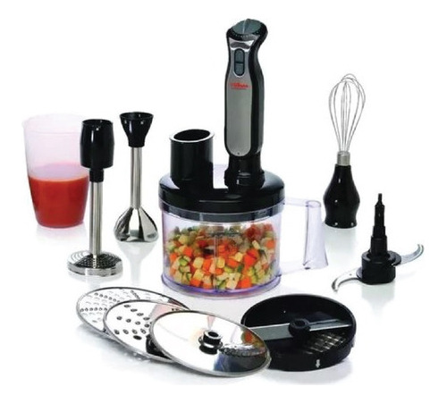 Imagen 5 de 5 de Multiprocesadora Liliana Wonderpros Am469 800w Negra Lh