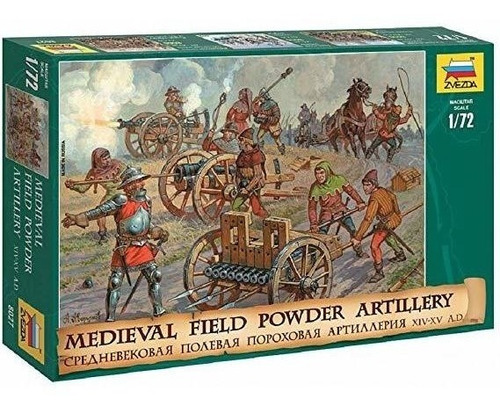 1/72 Medieval Field Powder Artillery