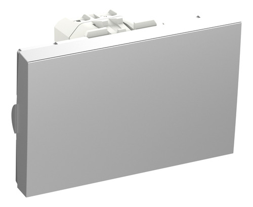 Placa Fénix Plata Con Apagador Escalera 3 Modulos, Orion C Color Grafito Claro Y Plata Corriente Nominal 16 A Voltaje Nominal 250v