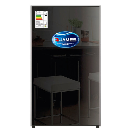 James - Frigobar J15b1 - Puerta Vidrio Negro Bigsale