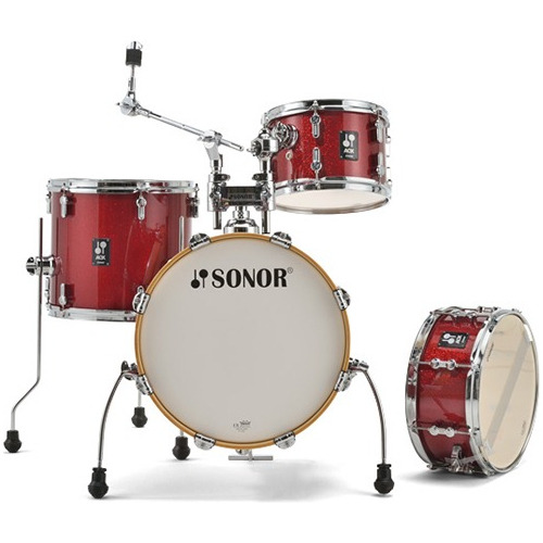 Bateria Sonor Aqx Jungle Bombo 16 Poplar Compacta Traveler